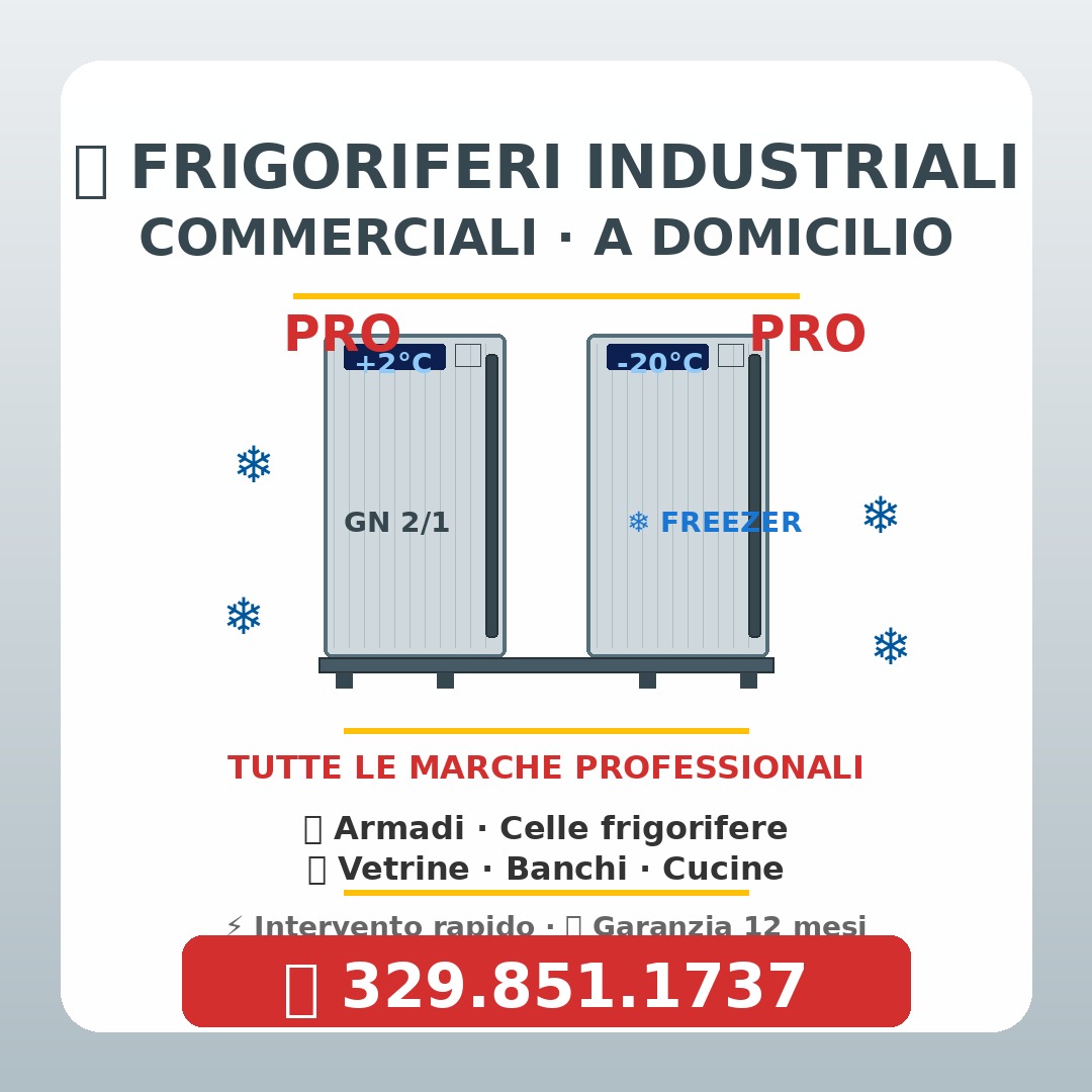 Armadi Refrigerati commerciali Varese